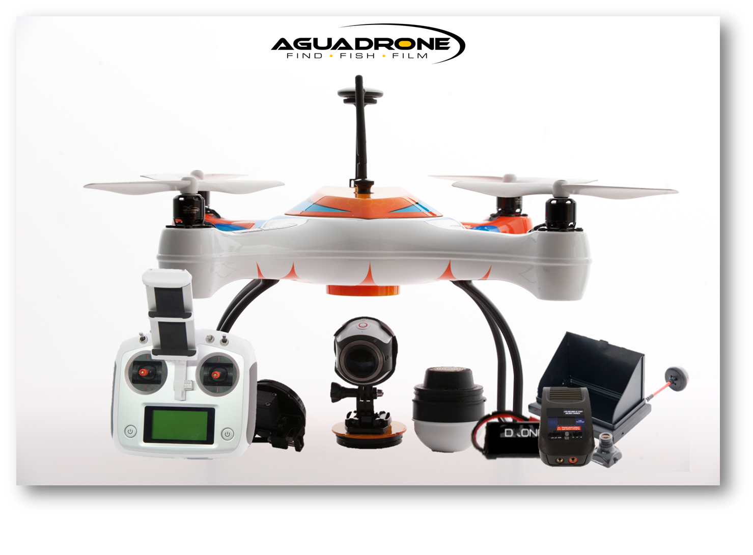 The World's First Ever Fish-Finder Drone to Create Unparalleled